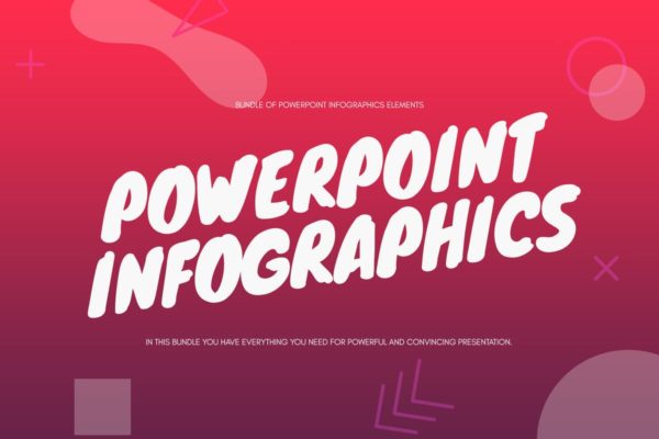 3D信息图表企业市场数据统计分析报告PPT幻灯片模板 BUNDLE &#8211; PowerPoint Infographics Slides