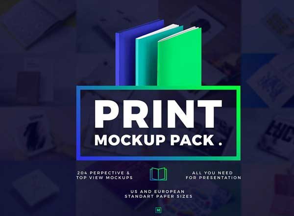 10+GB出版印刷样机超级素材包 Print Mock Up Pack