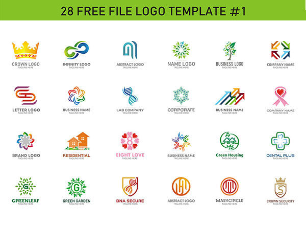 28个精美创新的Logo模板 28 Free Logo Designs