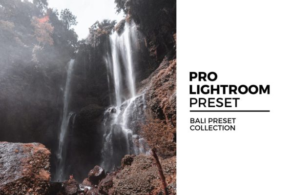 6个海岛大自然风光摄影后期处理Lightroom预设 Bali Preset Collection
