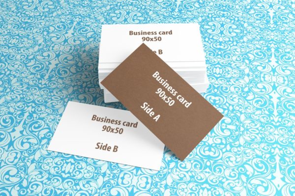 标准企业名片样机模板 Standard Business Cards Mockups v.1