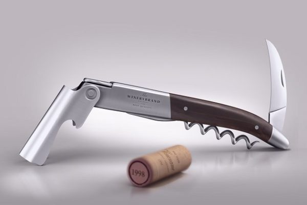 开瓶器品牌Logo展示样机 Wine knife and wine cork mock-up