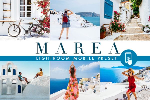 夏日/海滩照片光线和色彩调整LR预设 Summer Lightroom Mobile Preset