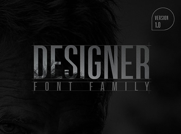 设计师无衬线字体字体系列 Designer Font Family