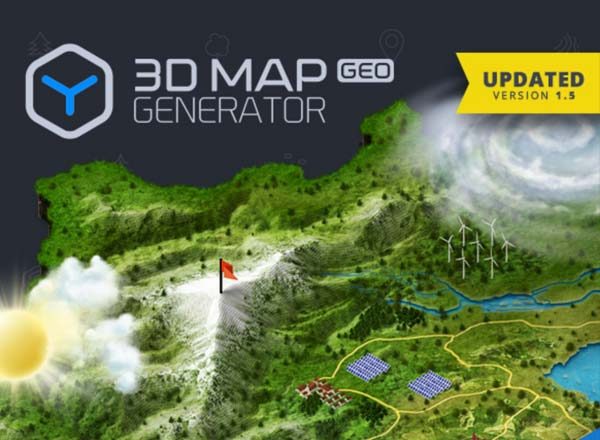 好用的3D地图场景创建利器下载(PS插件、图层样式)
