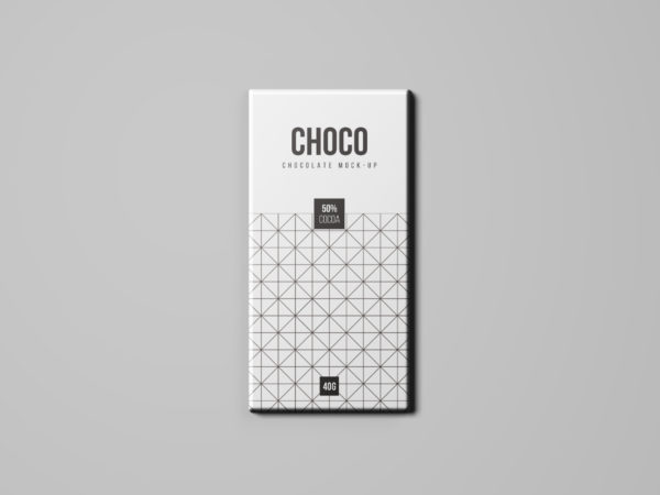 巧克力包装设计样机模板