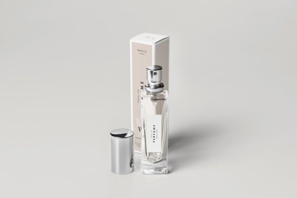 浓郁香水化妆品外观样机模板v2 Perfume Mock-up 2