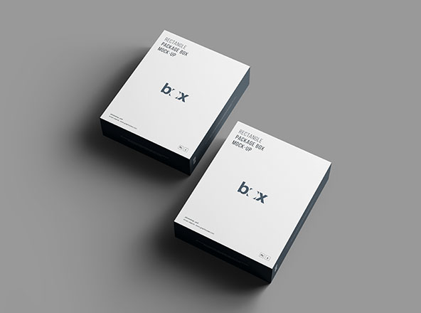 产品包装盒设计印刷效果图样机 Product Box Mockup