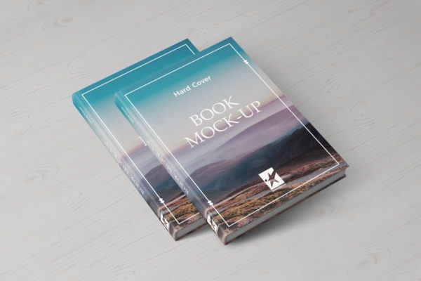 高端精装图书版式设计样机16设计网精选模板v1 Hardcover Book Mock-Ups Vol.1