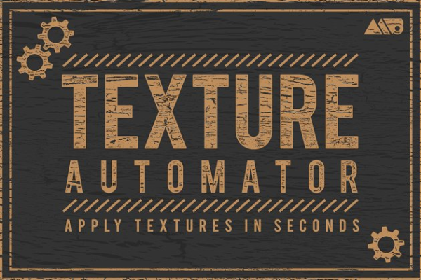 复古做旧风格纹理工具包 Texture Automator + 45 Texture Bonus
