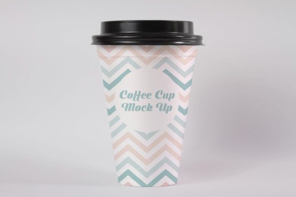 一次性咖啡纸杯外观设计图素材天下精选 Coffee Cup Mock Up