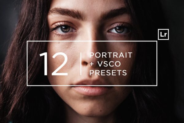 12款专业人像摄影美颜滤镜LR预设合集 12 Pro Portrait + VSCO Lightroom Presets