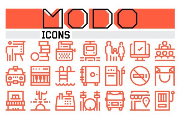 迷你图标素材合集 Modo Icons Coll