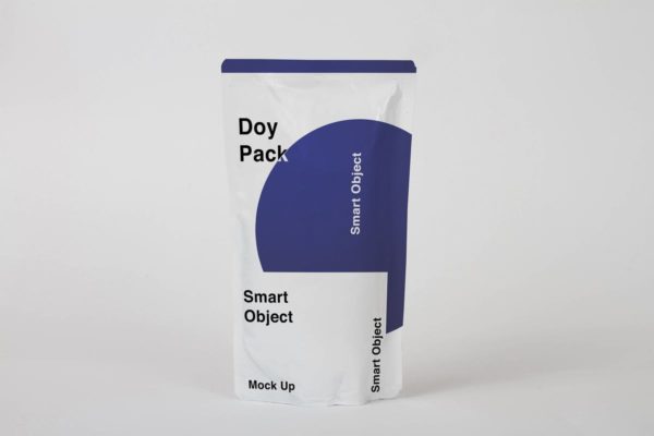 食品包装设计样机模板 Doy Pack Bag Mock Up