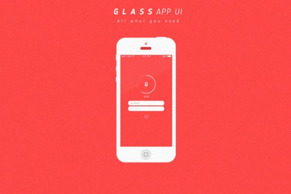 威士忌酒类电商APP应用UI套件 Glass App UI
