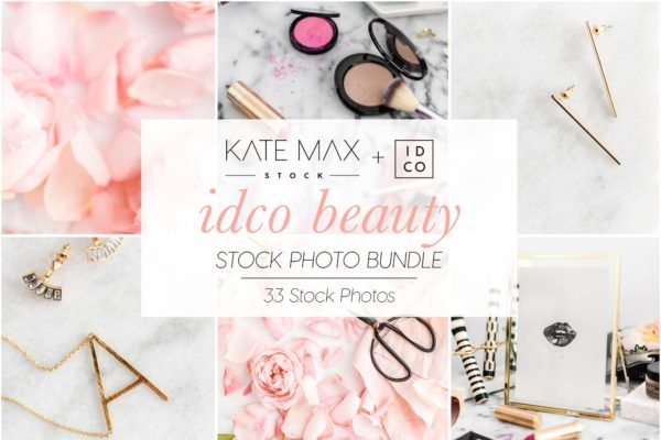 化妆间场景背景高清照片 IDCO Beauty Stock Photo Bundle