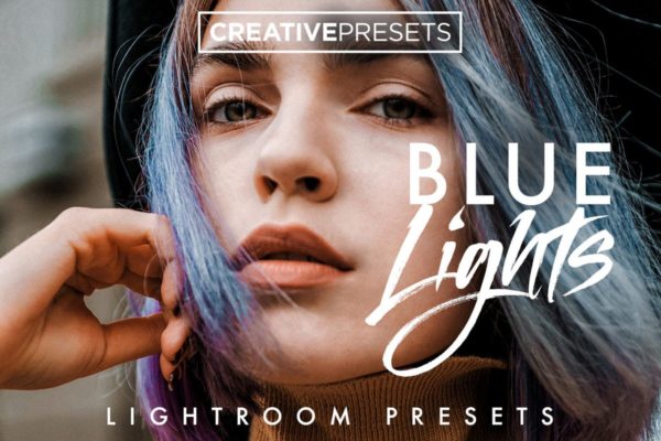 蓝色/紫罗兰色照片调色LR预设 Cool Blue Lightroom Presets