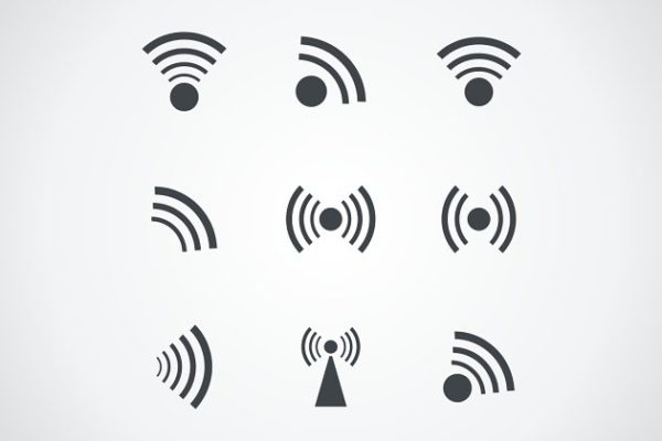 网络信号示意图图标 Signal an icon