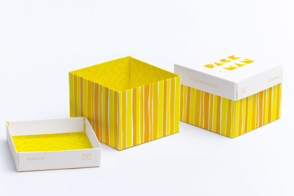 立方体礼品盒包装设计样机模板02 Cube Gift Box Mockup 02
