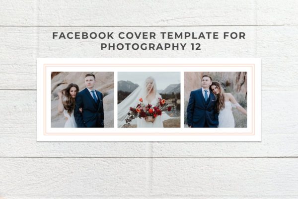Facebook社交网页封面模板套装V12 Facebook Cover Template Set 12