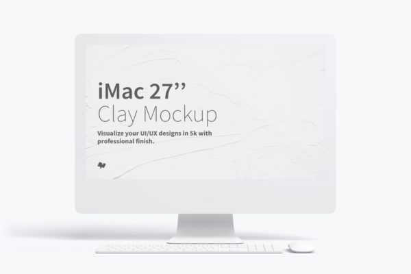 27寸iMac一体机大屏幕UI设计效果预