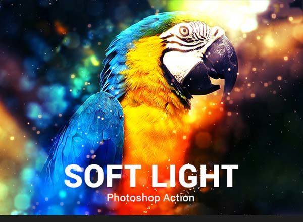 高级镜头柔光散景PS动作下载 Soft Light Photoshop Action