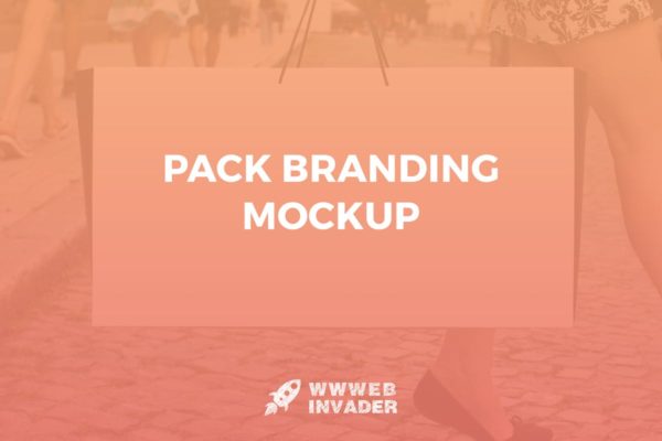 包装品牌样机模板v3 Pack Branding Mockup
