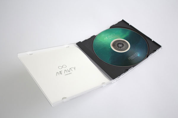 音乐CD封面图案印刷效果图样机2 CD Mockup 2