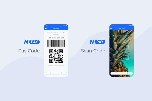 电子钱包APP应用UI设计之二维码扫码界面设计模板 Scan Code &#8211; Wallet Mobile UI &#8211; N