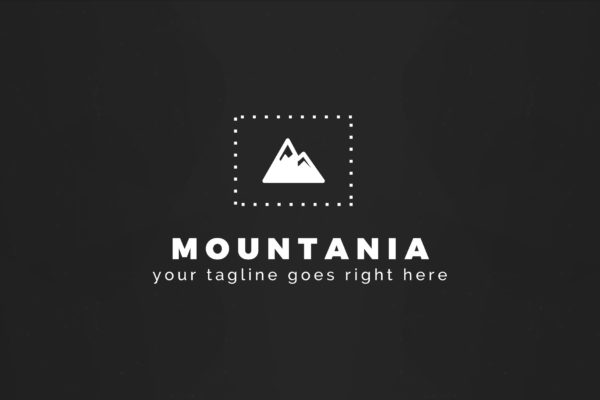 户外运动品牌山岭图形Logo设计普贤居精选模板 Mountania &#8211; Premium Logo Template