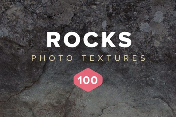 100张逼真石头纹理背景 100 Rock Photo Textures