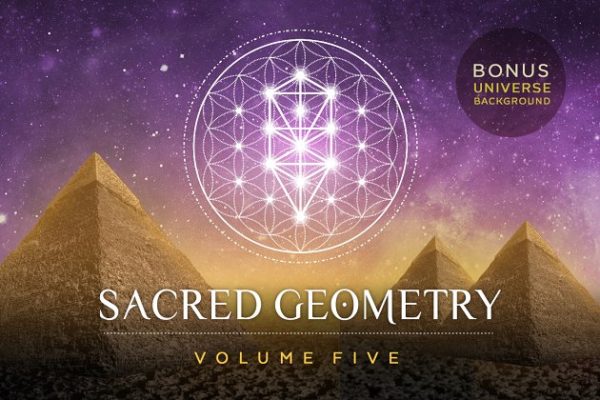 神圣几何矢量图形素材包 Sacred Geometry Vector Pack Vol. 5