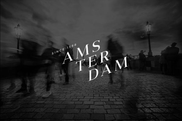 极简主义斯堪的纳维亚Logo模板 Ams
