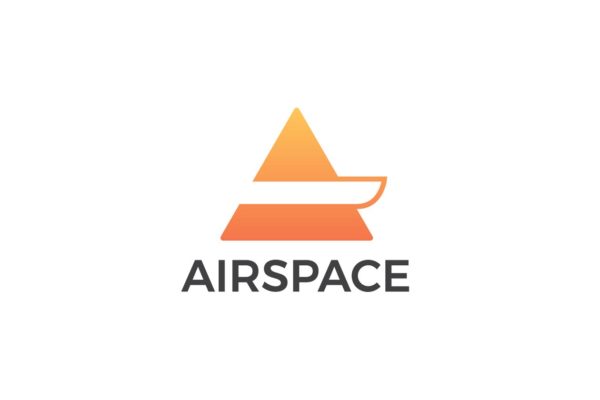 创意字母Logo模板系列之字母A Airspace Letter A Logo