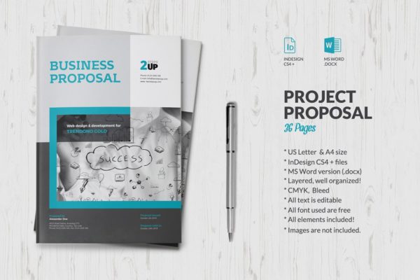 商业项目计划书手册模板 Proposal