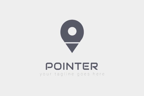 旅游/地图品牌Logo设计16设计网精选模板 Pointer &#8211; Logo Design