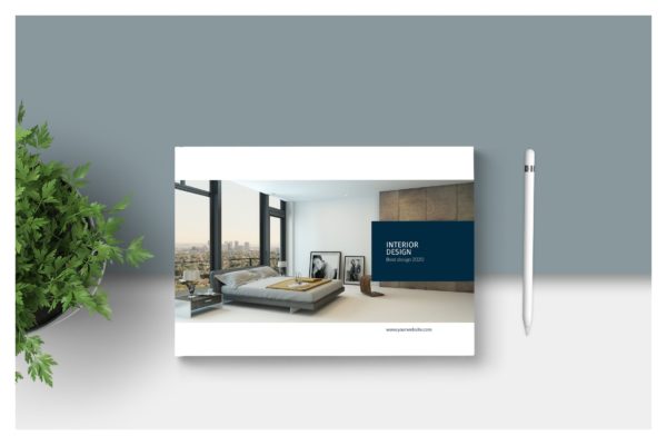 简约设计风格产品目录画册设计模板 Simple Brochure Catalog