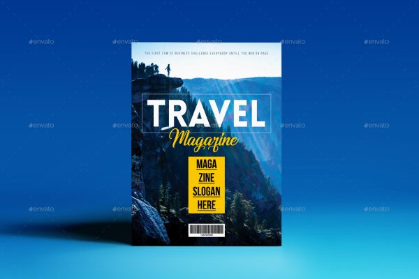 旅游类杂志模板Travel Magazine下载[indd]