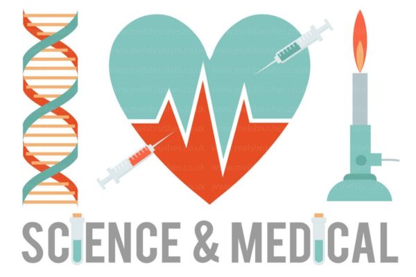 自然&amp;医疗主题设计免费剪贴画素材 Science &amp; Medical Clipart Graphics