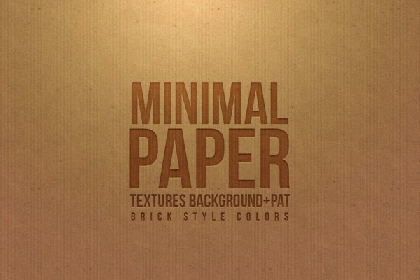极简主义牛皮纸背景纹理 Minimal Paper Backgrounds &#8211; Patterns &#8211; Brick Style