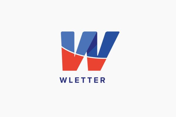创意字母Logo模板系列之字母W W Letter Logo Template