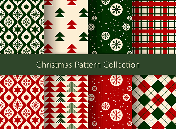 漂亮圣诞背景图集 Nice Christmas patterns