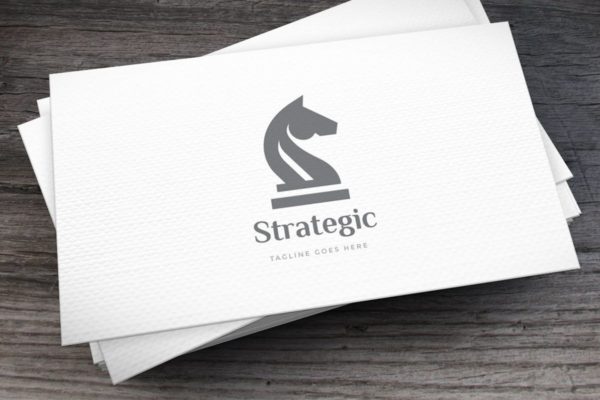 商业战略图形徽标Logo设计模板 Strategic Logo Template