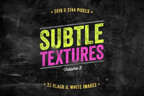划痕斑点污迹等细微纹理合集v3 Subtle Textures Pack Volume 3