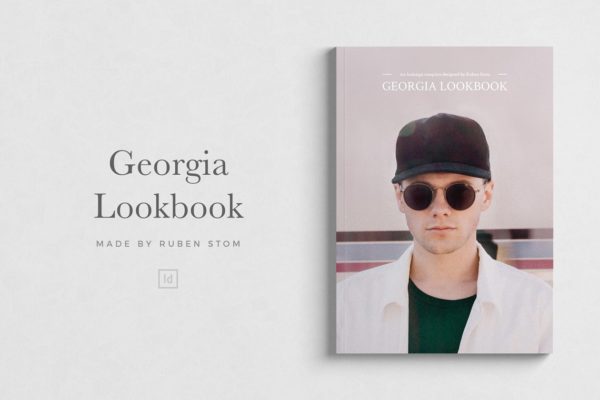 时尚产品手册画册模板 Georgia Lookbook Template
