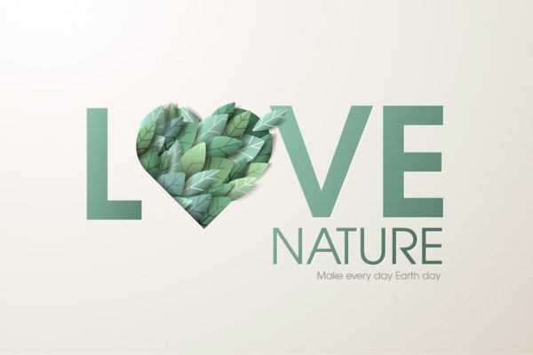 大自然绿色主题网站Banner广告概念16图库精选设计素材v2 Nature web banner concept design