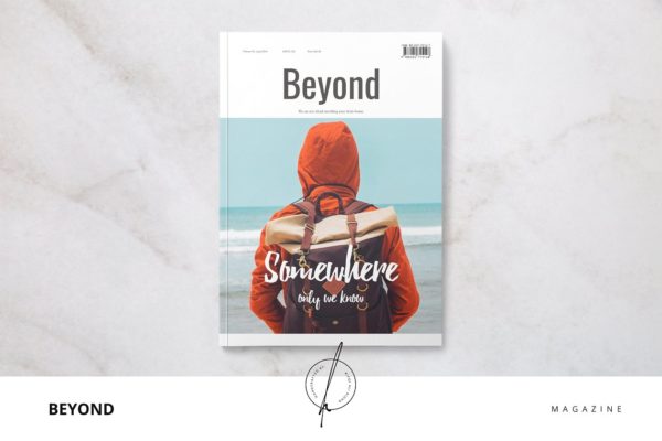 旅行摄影社交主题杂志模板 Beyond 
