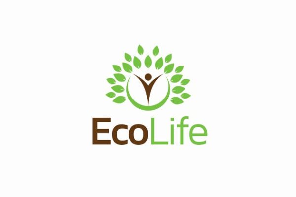 生态环保生活主题Logo模板 Eco Life Logo