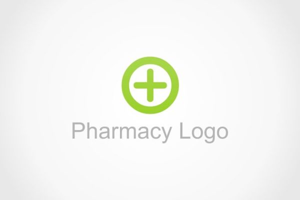 简约的药店/诊所Logo模板