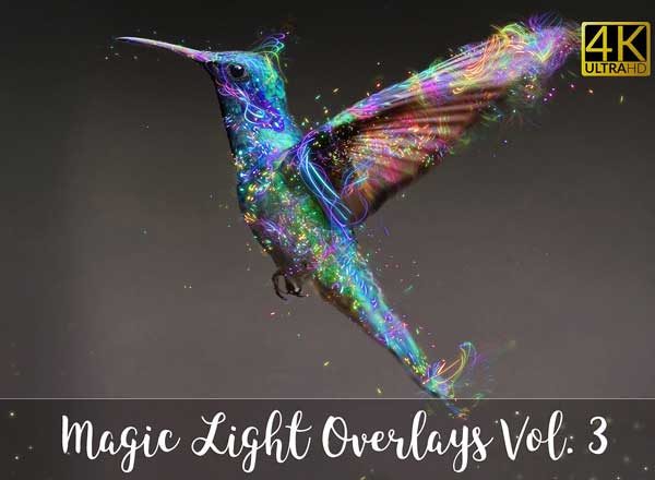 超高清魔术光线叠加背景素材 4K Magic Light Overlays Vol. 3